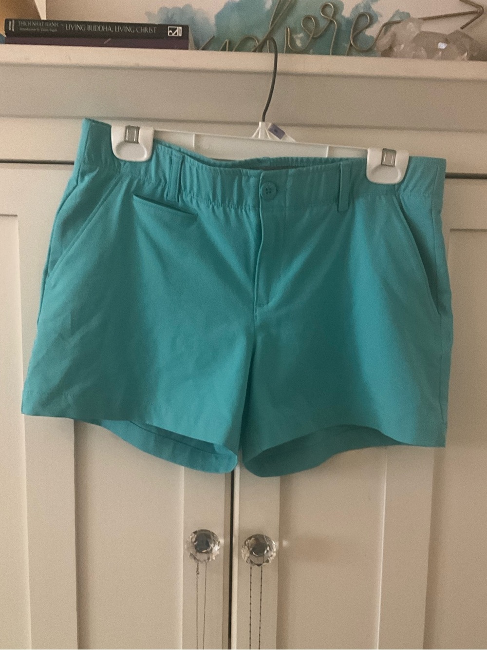 Sz10 Under Armour Women's Teal Shorts
